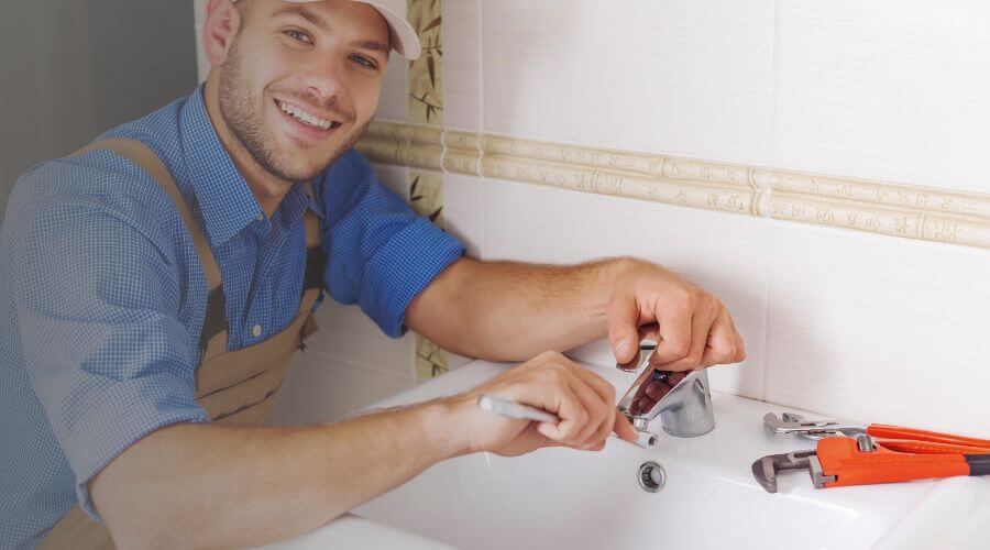Faucet cartridge replacement in Brookville, KS